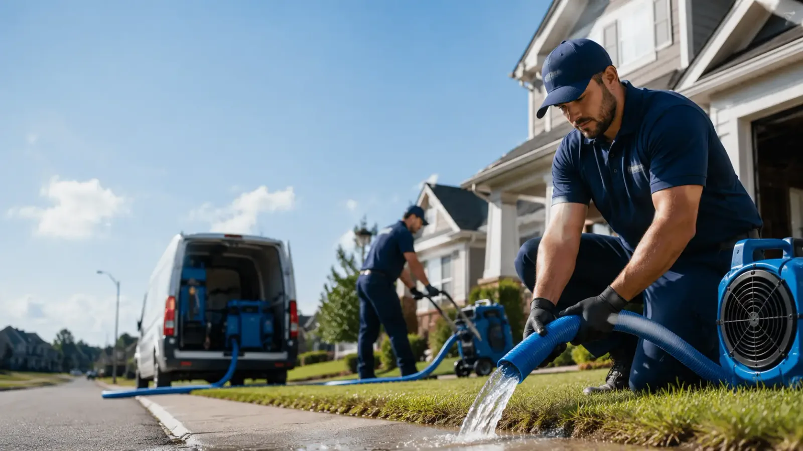 Flood Damage Restoration in Great Lakes, IL